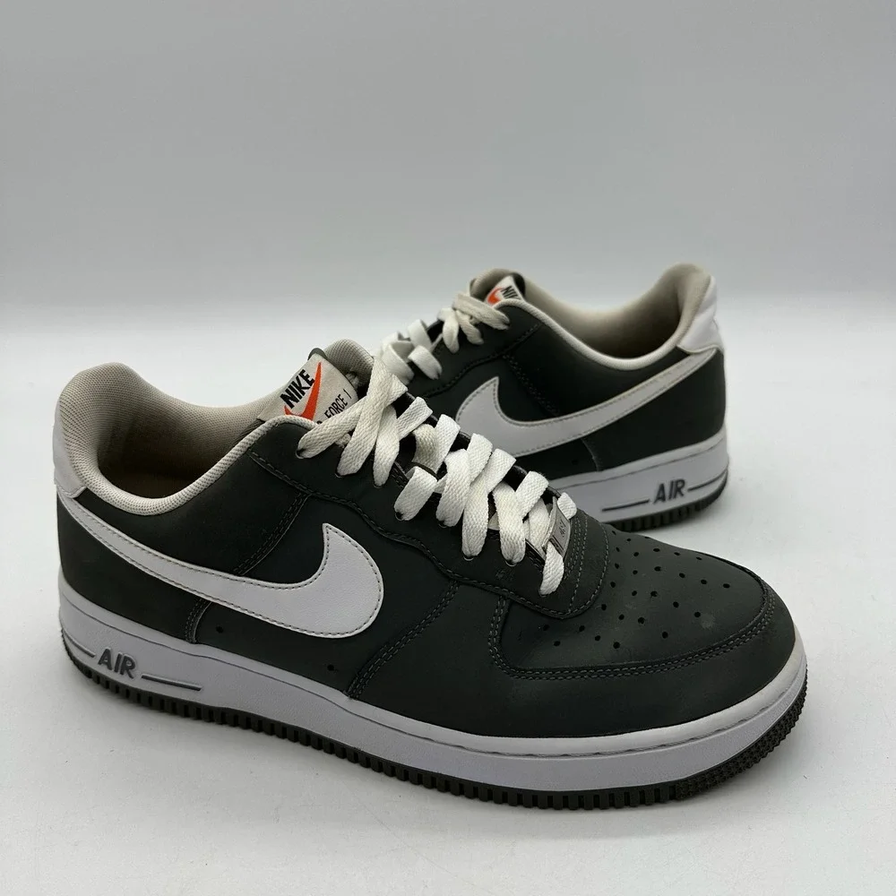 Nike 488298-082 Air Force 1 Low Mens Size 8.5 Shoes River Rock‎ Casual Sneakers